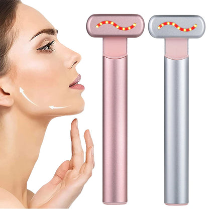 Microcurrent Face Lifting & Red Light Facial Wand