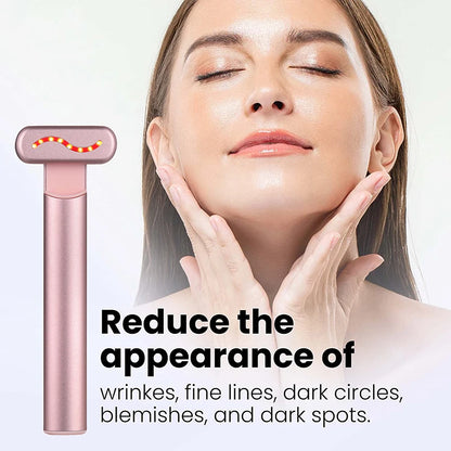 Microcurrent Face Lifting & Red Light Facial Wand